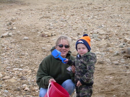 Cindy and Scott at Taylor Reservoir