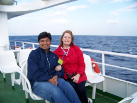 Ferry ride on Agean Sea