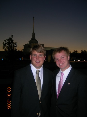 My son the LDS Missionary!!!