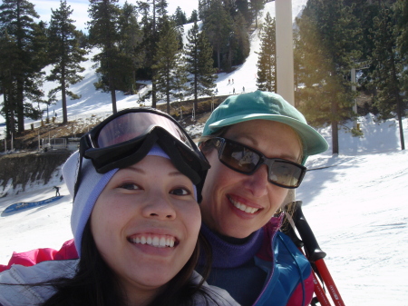 skiing in california