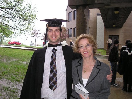 Our son David & his Mom