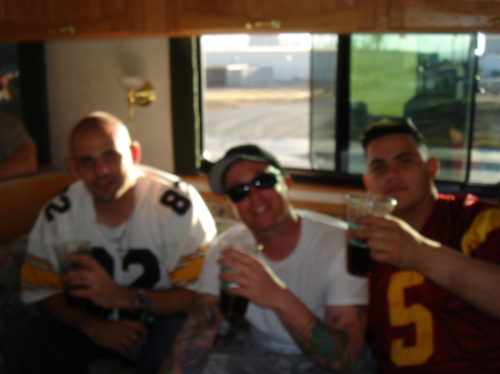 headed to vegas to party on rv