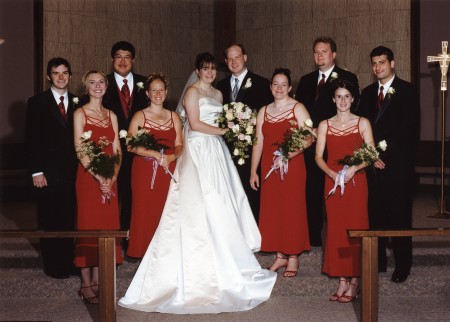 2004 Wedding Bridal Party