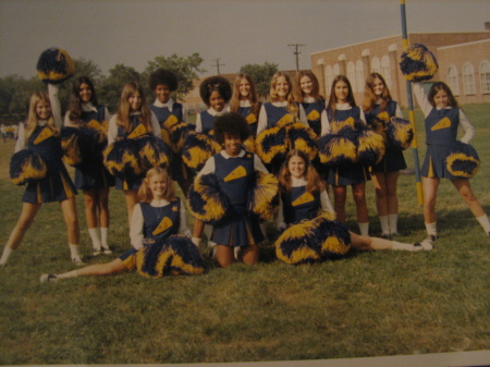 Cheerleading Squad 1971-72