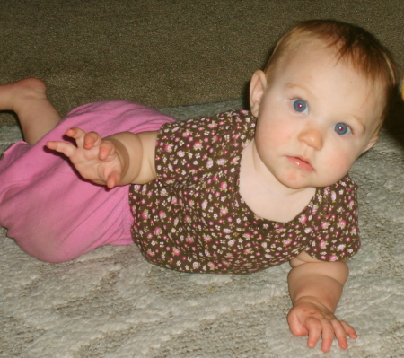 Granddaughter Maddie  7 months old