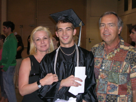 Britt our son's graduation
