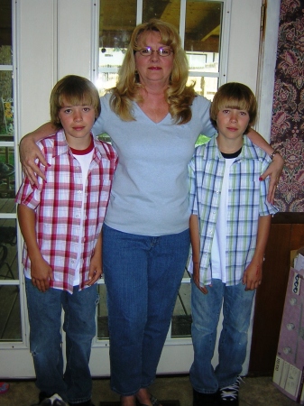 Me & 2 of my grandsons