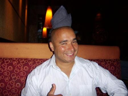 Me acting the fool at PF Changs in Bmore.