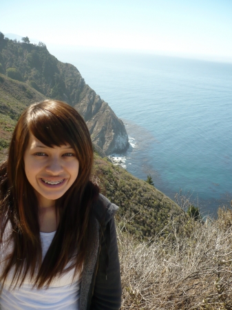 Rhiannon at Big Sur