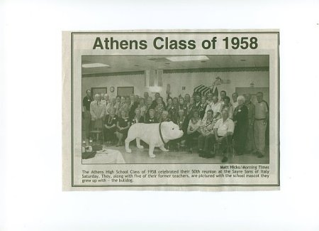 Class of 1958-50th reunion photo