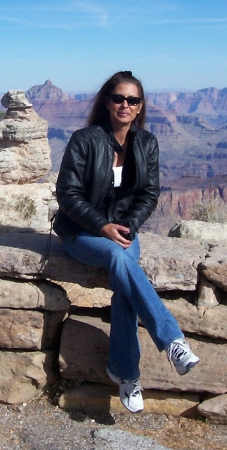 Me at the Grand Canyon, Nov. 08