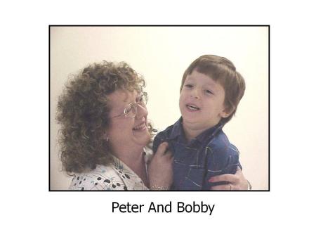 My Son Peter and his Mom - June 2006