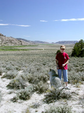 On the oregon trail in Wyoming