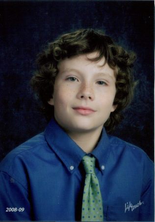 Dylan 5th grade school picture