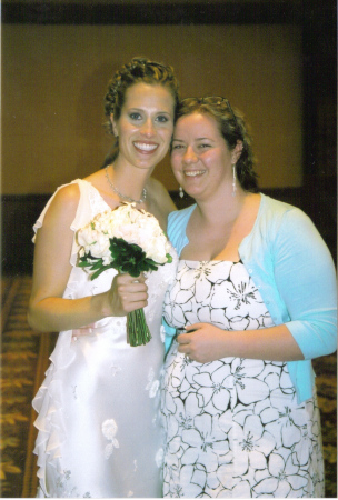 Me and my friend Tai at her wedding - June '06