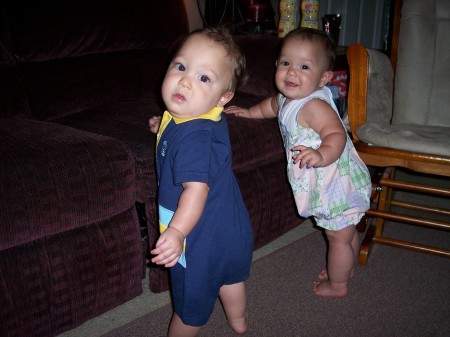 Twins- Micah and Mia