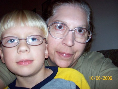my grandson Jacob & me 2006