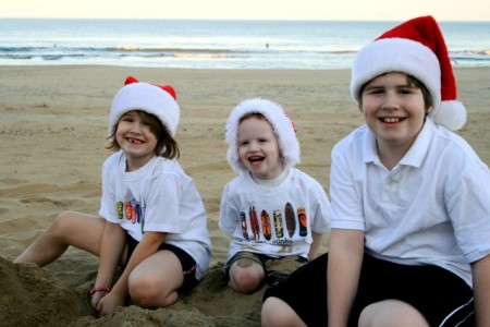 My Sandy Santa Kids