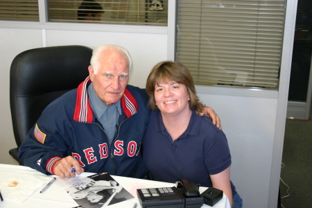 Even though I am a Cardinal Fan, I had the chance to meet Bobby Doerr, so I took the chance!!