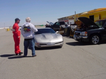 David At Willow Springs Raceway.