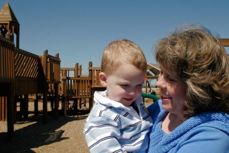 Berle Jean Hubbert Combest & her 5th grandkid