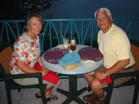 Moonlight Dinner in Tortola 2007