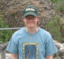Summer, 2008, hiking at Riverside State Park