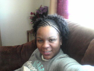 ME AT MY SIS HOUSE IN NC