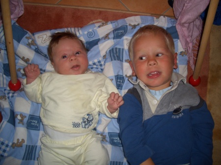 Erik's youngest kids: Finn and Lukas