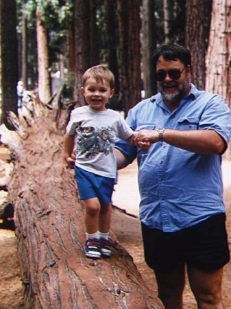 Derrick and Dad in CA