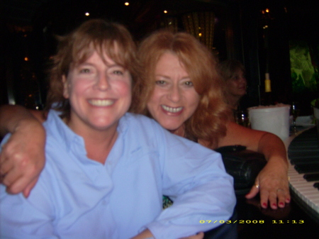 My sister Lori and I on our cruise