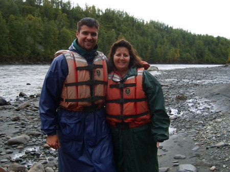 Me and My Step son in Alaska