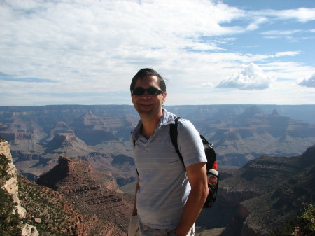 Eric at the Grand Canyon