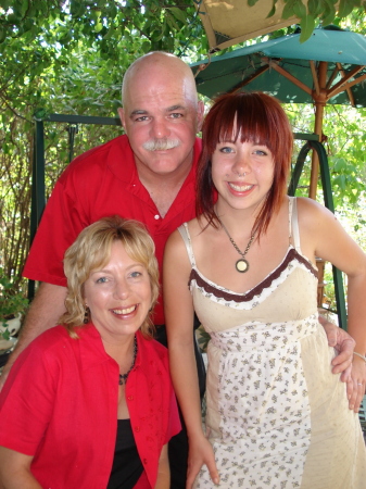 Ken, Kris and Megan, 8/2006