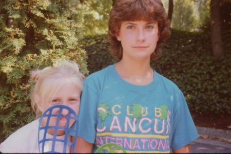 Rebecca and Joni - 1986
