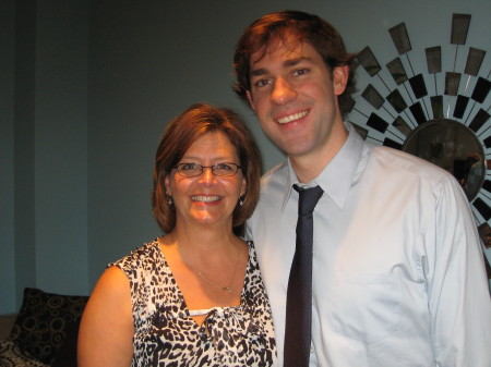 Deb with John Krasinski of The Office