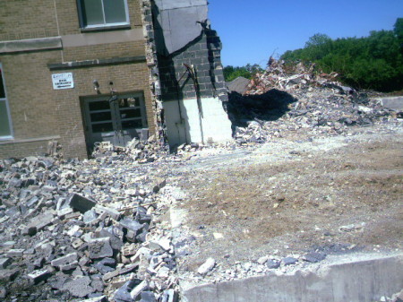 This is the Band Room to the Front gone o