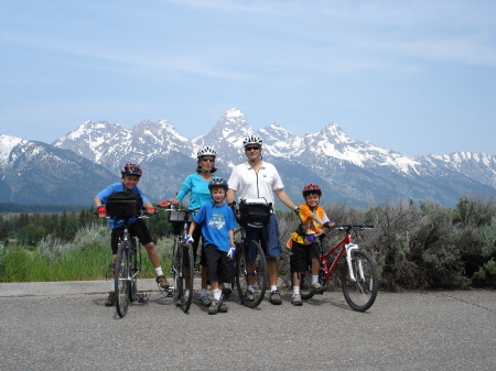 Family Bike Trip in Wyoming/Grand Tetons