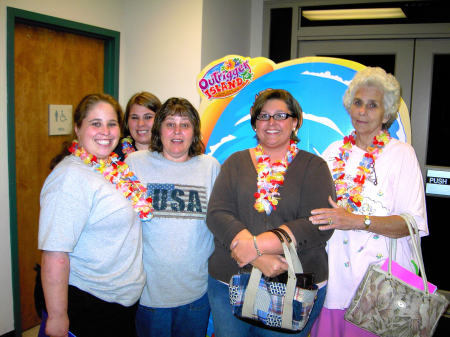 Ladies from church at a VBS workshop