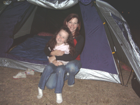 Father's Club Campout at School