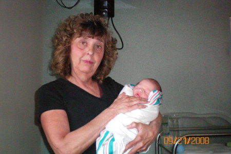 great grandma betty and baby Alex