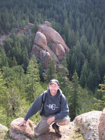 Mike at the ridge