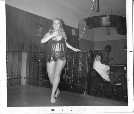 Go-Go Dancer at Mr. I.Q's