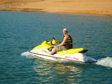 Me riding on the water