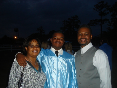 Youngest son graduation CO 07 Long County