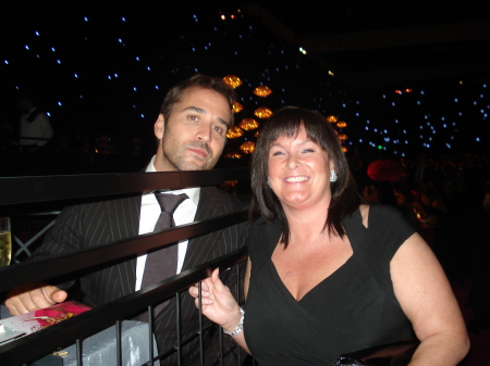 Jeremy Piven and Deb Branch