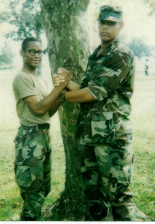 PFC Fann and PVT Martinez