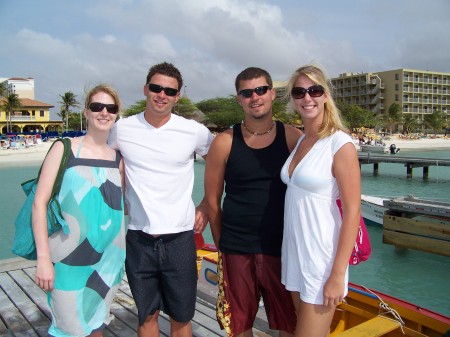 Our kids in Aruba