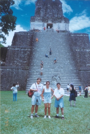 The Mayan ruins in Guatemala