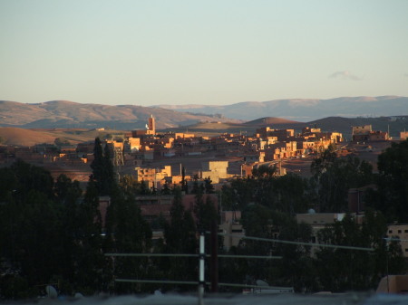 Roof top shot from Kenifra, Morocco